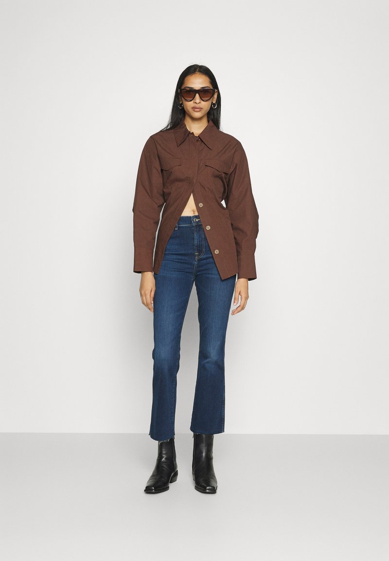 7 For All Mankind Bootcut jeans donkerblauw denim 7 For All Mankind Bootcut jeans donkerblauw denim