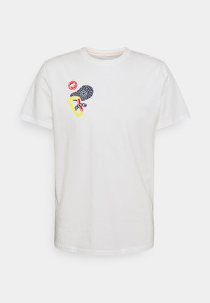 MASSONE MEN - Camiseta estampada - white
