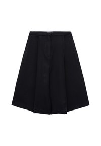BERMUDA TINTA UNITA - Short - ultrablack