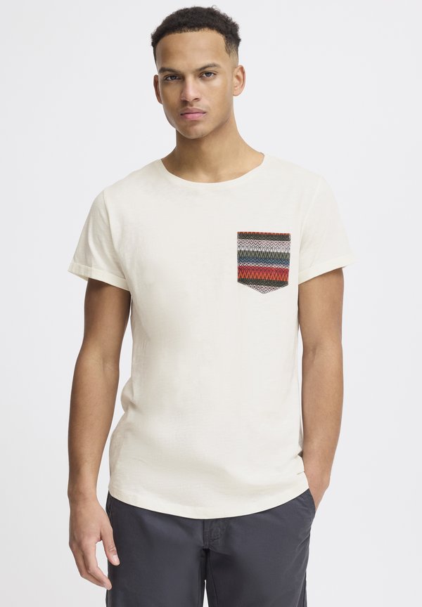 BHELANDRO - Print T-shirt - egret