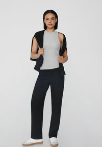 Tezenis Stoffhose - schwarz black