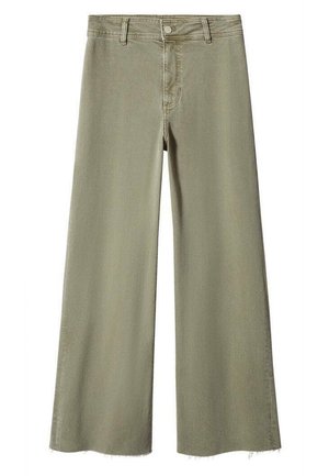 Flared-farkut - khaki