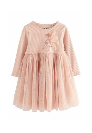 Next REGULAR FIT - LONG SLEEVE - Vestido de cóctel - pink fairy