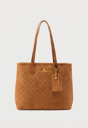 JAM MONOGRAM TOTE UNISEX - Τσάντα Tote - cognac