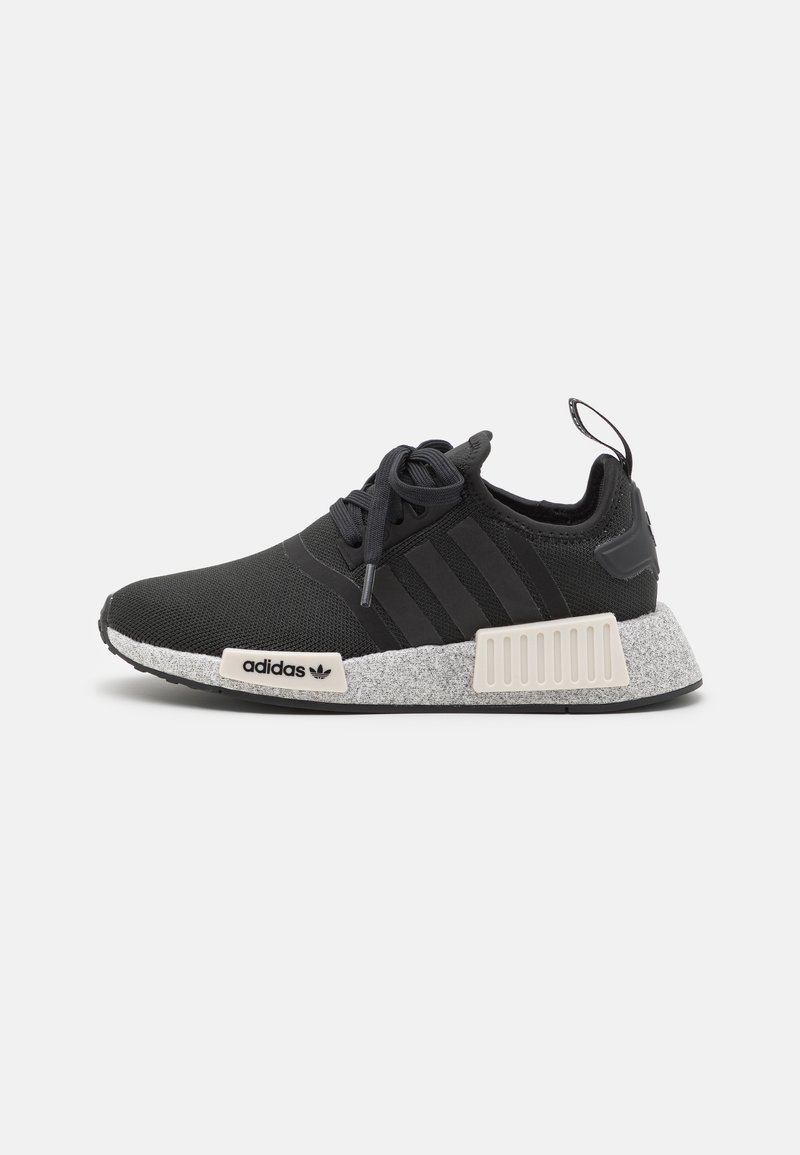adidas Originals NMD R1 - Sneakers low - core black/silver metallic/chalk white