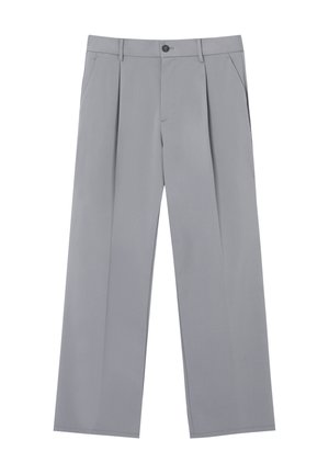 PULL&BEAR WIDE- SMART - Nohavice - grey