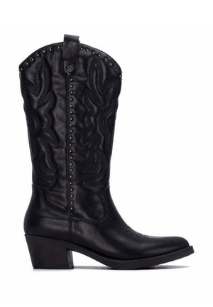 XTI, BOTA DE MUJER CON TACÓN - Botas camperas - black