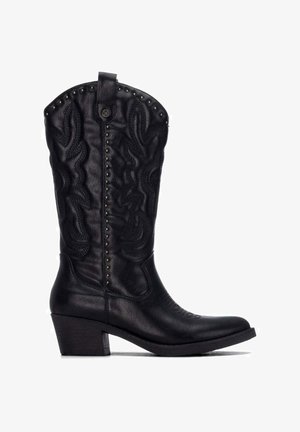 XTI, BOTA DE MUJER CON TACÓN - Botas camperas - black