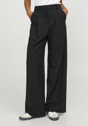 Trousers - mottled black