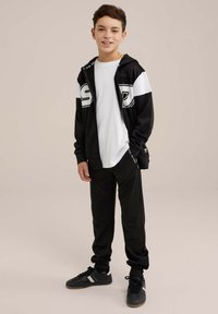 WE Fashion - SALTY DOG - Jogginghose - black Thumbnail-Bild 1