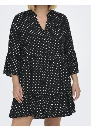 Freizeitkleid - mottled black