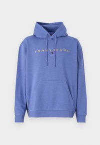 LINEAR LOGO HOODIE - Φούτερ - soft sapphire
