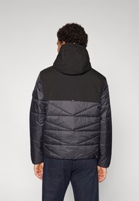 Tommy Hilfiger MIXED MEDIA JACKET - Overgangsjakke - black