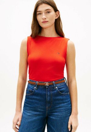 SLIM BOAT NECK  - Top - fireworks