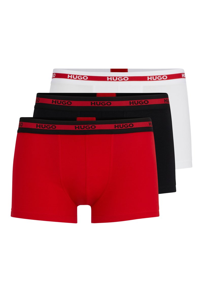 HUGO PLANET 3 PACK - Kurze Boxershorts - bright red/rot - Zalando