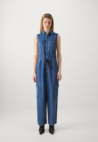 G-Star - SOFT UTILITY - Jumpsuit - faded whirlpool Miniatuurafbeelding 1