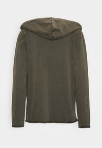 Redefined Rebel Sudadera con cremallera - mottled olive