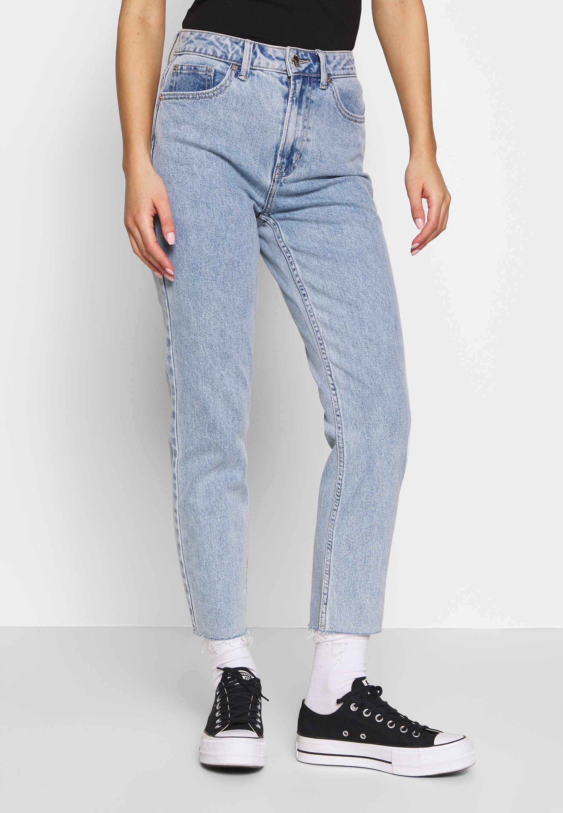 Jeans | ONLEMILY LIFE HW ANKLE STRAIGHT FIT JEANS Blue / Medium Blue Denim  - ONLY Womens \u003c CV Automobiles