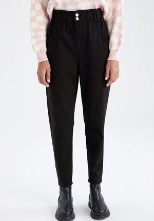 SLOUCHY - Pantaloni - black