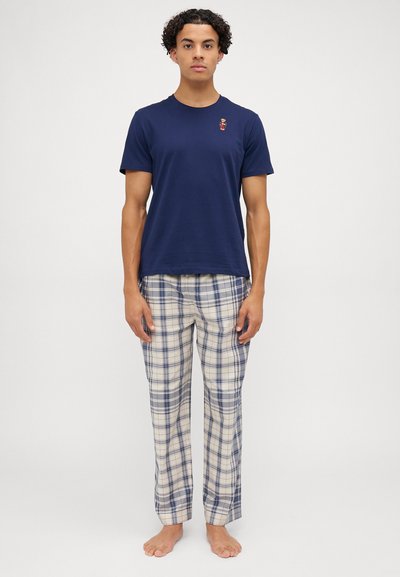 Polo Ralph Lauren PJ SLEEP - Pizsama szett - navy/white/blue