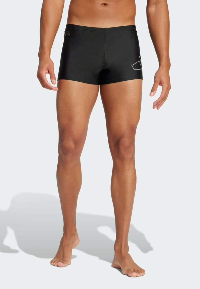 adidas Performance BIG BARS - Pantalón de baño - black white