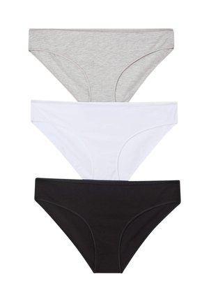 3 PACK - Slip - var grigio chiaro melange