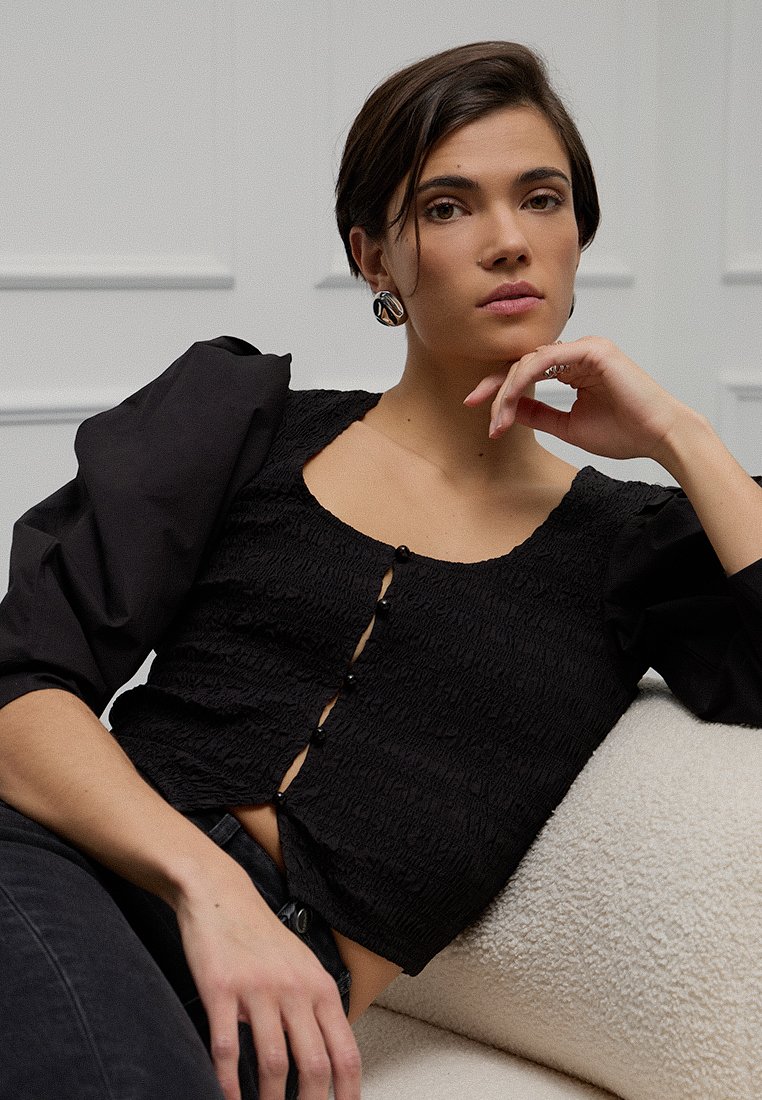 Ganni Blouse zwart
