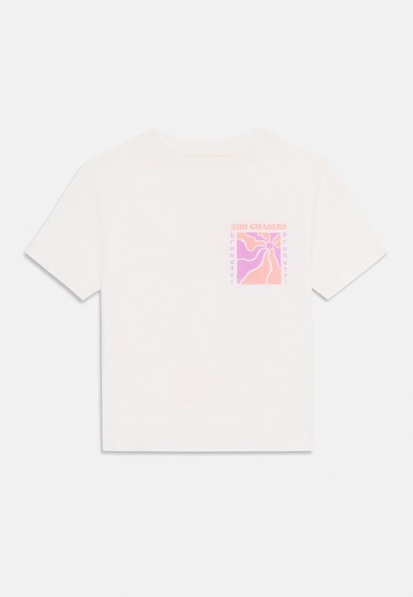 BRAEY GIRLS - Print T-shirt - snow