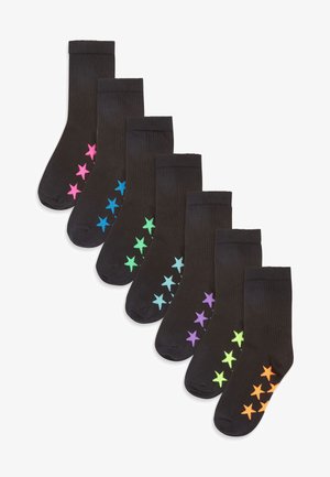 SEVEN PACK OLDER - Čarape - black star