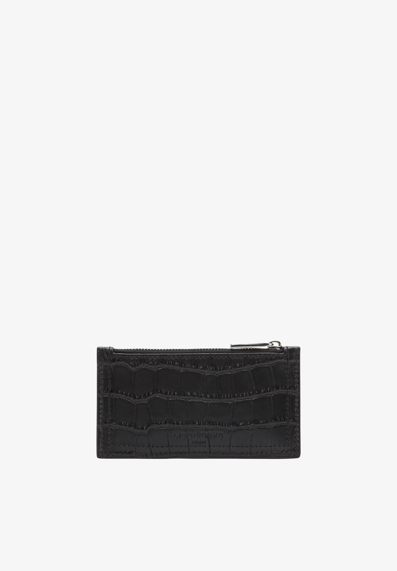 Liebeskind Berlin KROKO LOU KLEINE AUS IN KROKO-OPTIK - Portefeuille - schwarz