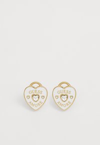 AMORE - Náušnice - yellow gold-coloured/white