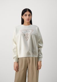 Guess - PONY HAIR - Sweatshirt - creme Miniatyrbilde 1