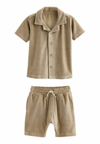 Next SHORT SLEEVE AND SET  - REGULAR FIT - Shortsit - neutral tan