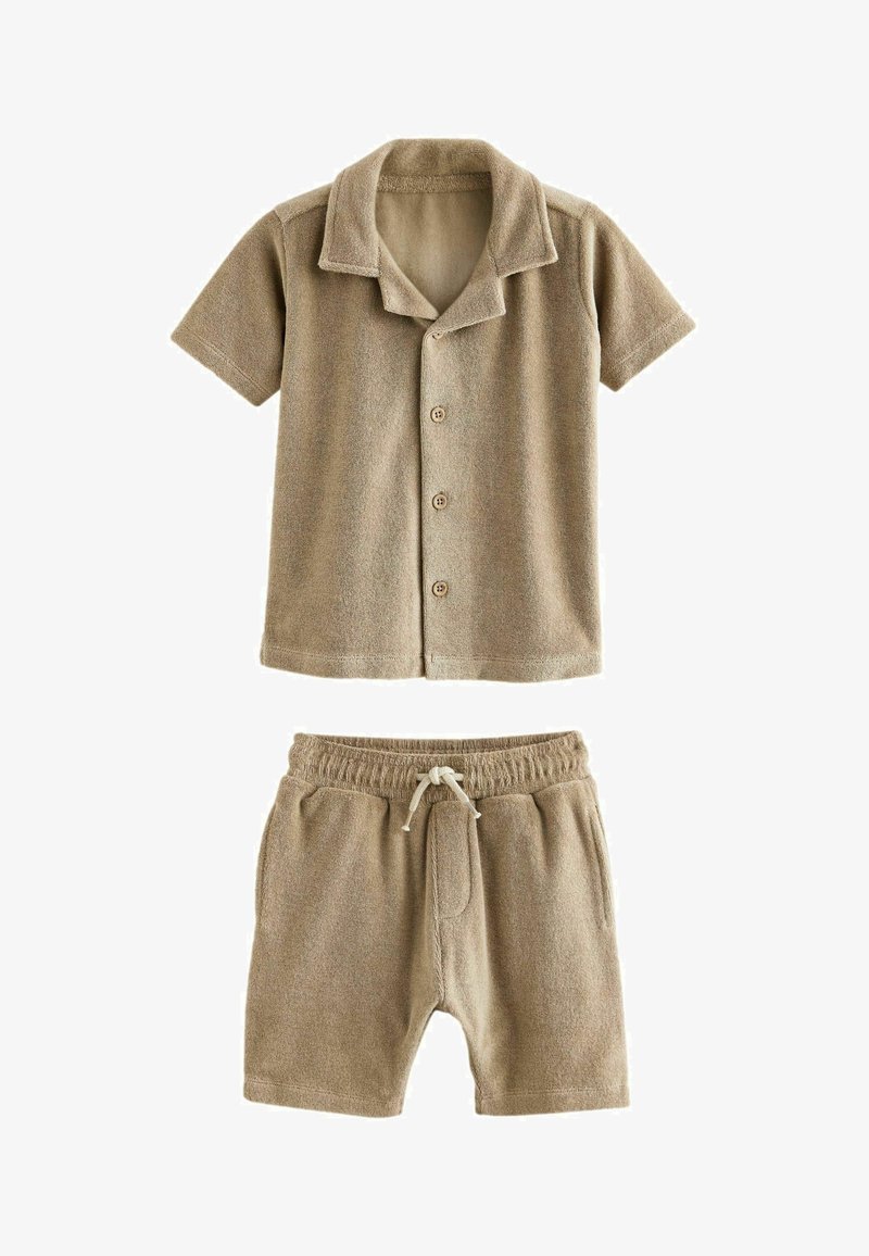 Next SHORT SLEEVE AND SET - REGULAR FIT - Shorts - neutral tan