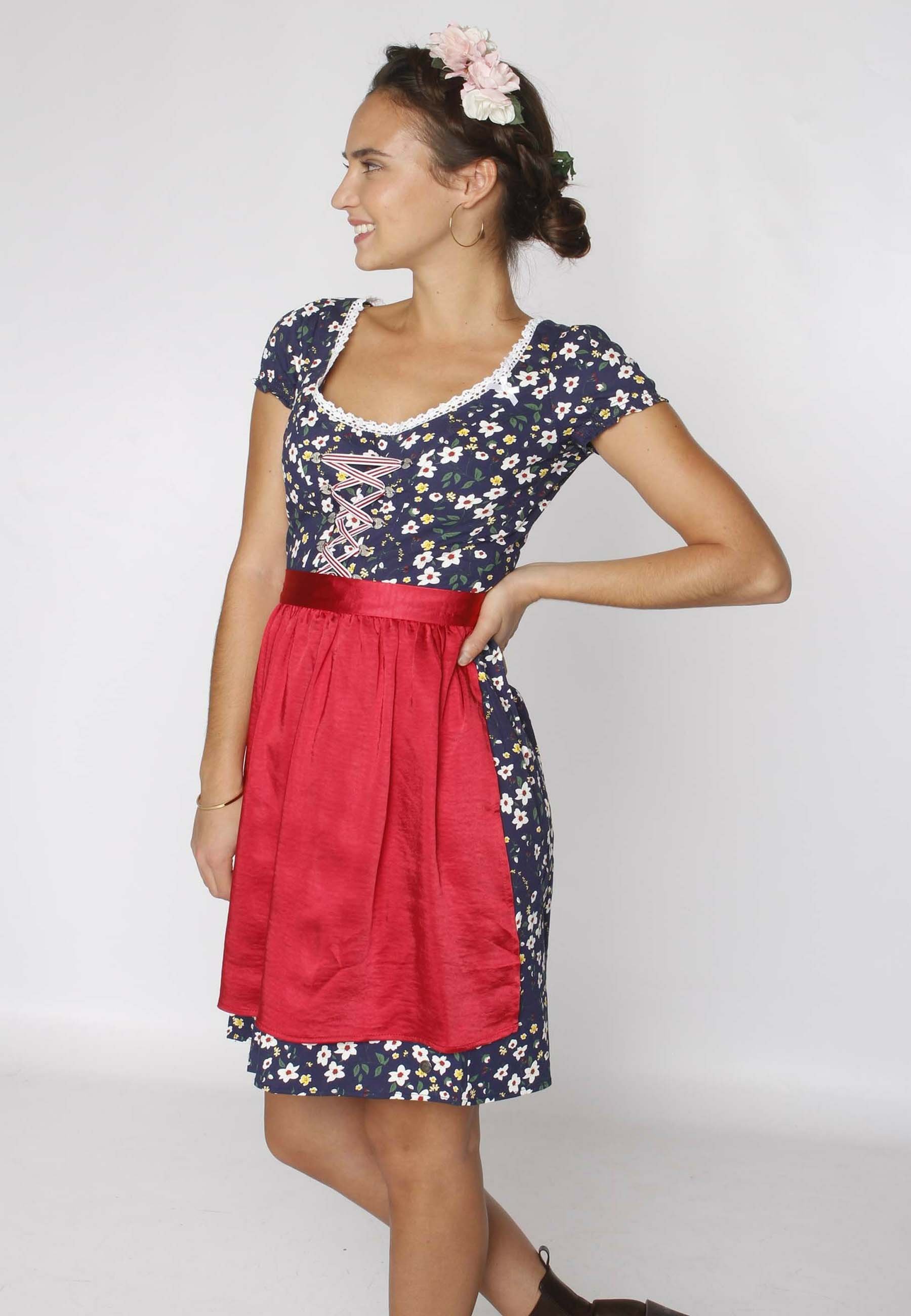Strange KÄTHE - Dirndl - navy/dark blue 