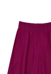 Calliope PANTALONE IN LINO - Gonna lunga - viola