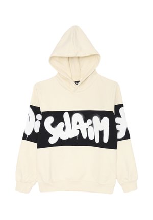 Felpa con cappuccio - offwhite