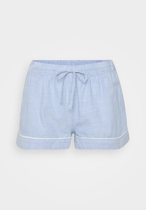 Hunkemöller SHORT STRIPE - Pantaloni de pijama - blue