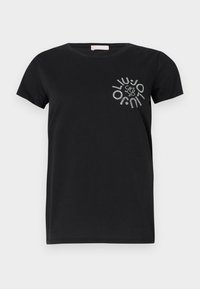 MODA 2 PACK - T-shirt con stampa - nero