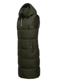 Navahoo SCHNUFFELCHEN - Weste - dark olive