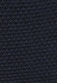 Tessuto strutturato navy con un fine motivo a maglia, caratterizzato da un aspetto morbido e tessuto. Ideale per applicazioni di abbigliamento o tappezzeria.