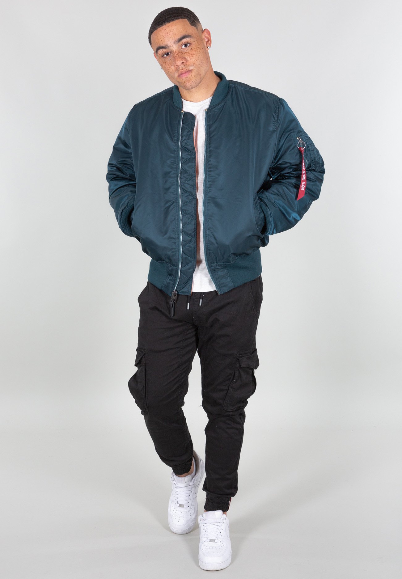 Alpha Industries HERITAGE UNISEX - Bomberjacke - navy/dunkelblau