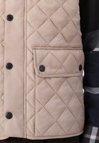 Barbour NEW LOWERDALE QUILTED GILET - Γιλέκο - washed stone