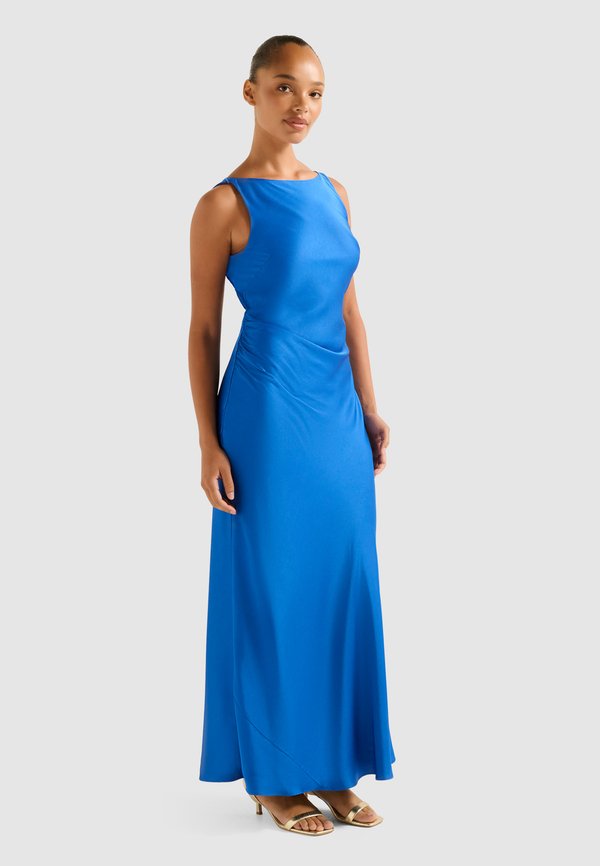 PARKER OPEN BACK MIDI - Cocktail dress / Party dress - vivid azure2