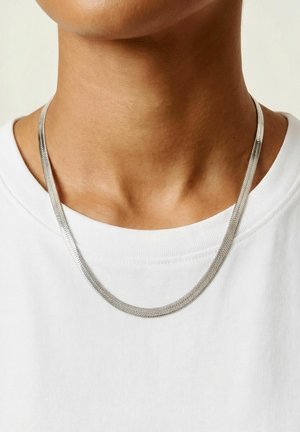 Winther Studio, FLAT SNAKE 5MM - Collar - silver-colored