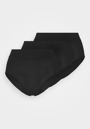 TAILLENSLIP 3 PACK - Figūrą formuojantys apatiniai - black