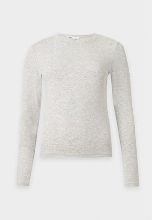 ONLY, ONLRILEY O NECK - Longsleeve - light grey melange