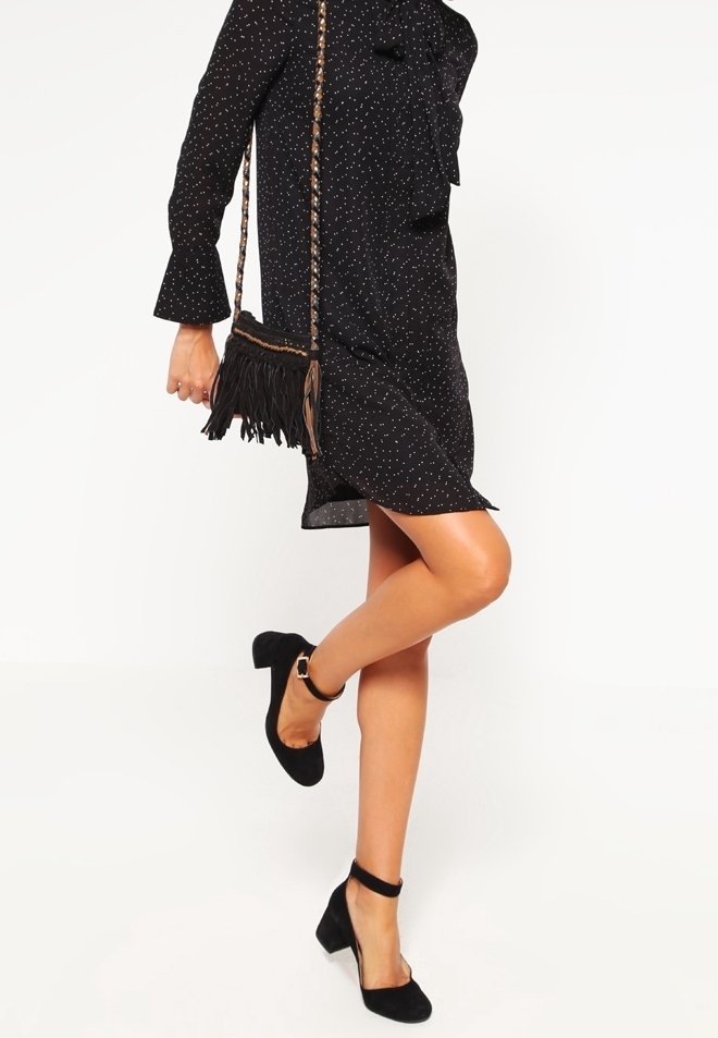 banana republic black fringe dress Banana republic fringe dress