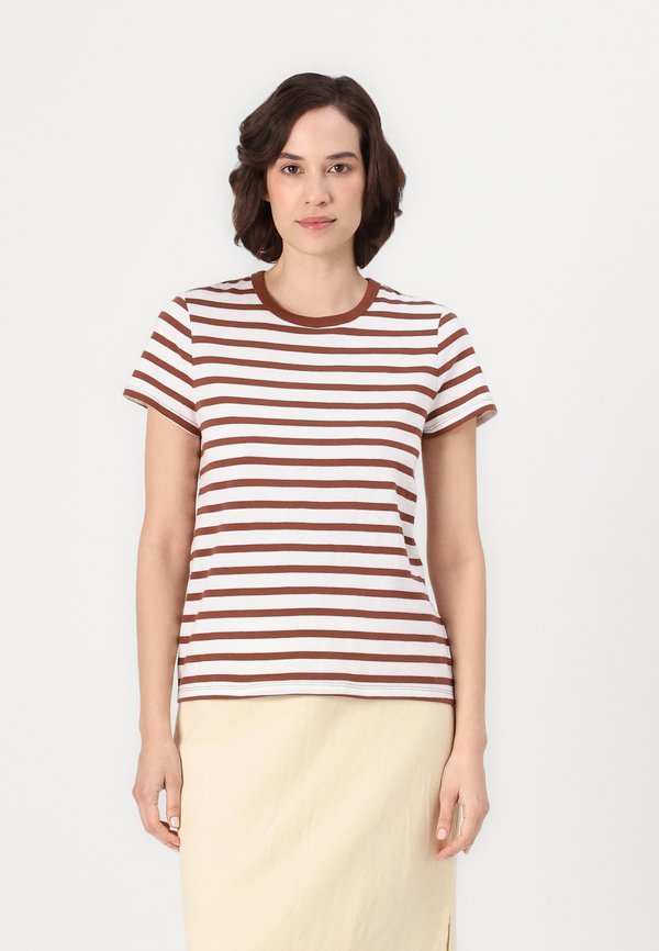 CREW STRIPE - Print T-shirt