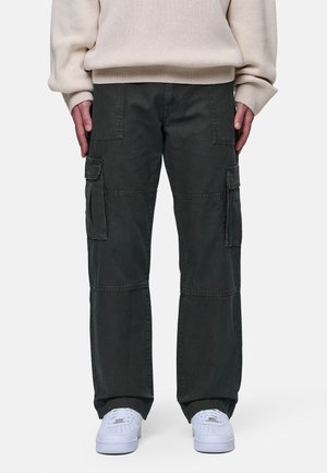 RISLEY - Cargo trousers - dark grey